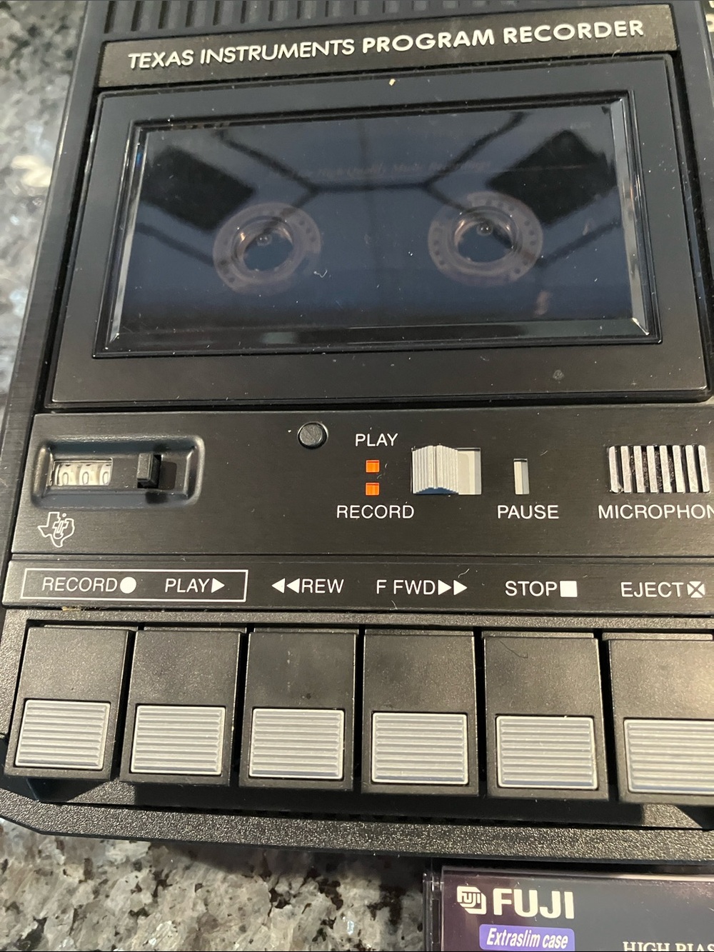 NWT 1980’s Texas Instruments Program Recorder Model PHP27039, Vintage - Picture 3 of 11